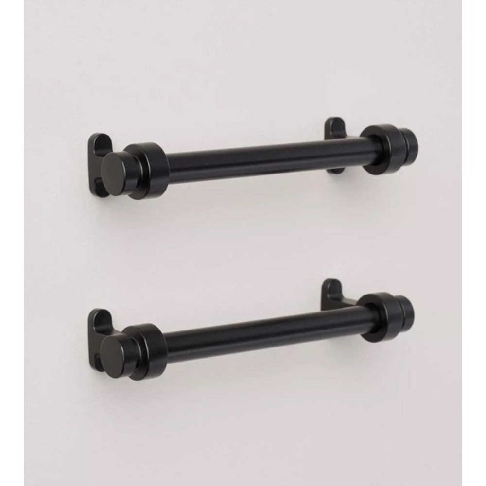 Hearth & Hand with Magnolia 3.75" Vintage Cuffed Drawer Pulls Matte Black 2